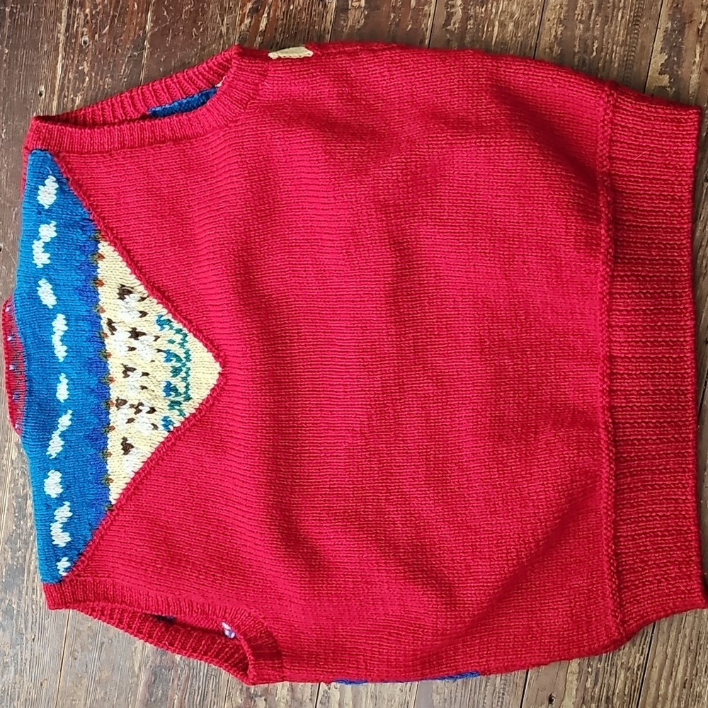 Vintage Allen Lolly Pure Wool Sweater Vest - Picture 4 of 5